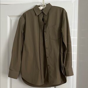 Womens Olive Green Shirt